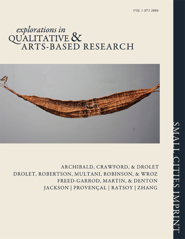 EXPLORATIONS in QUALITATIVE & ARTS-BASED RESEARCH